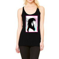 Cyberpunk Cyborg Girl Color Glitch Futuristic Style Racerback Tank | Artistshot