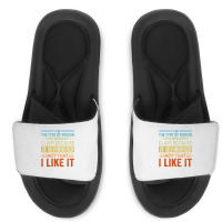 I'm The Type Of Person Who Claps Because, It Is Finished T Shirt Slide Sandal | Artistshot