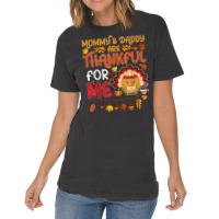 Kids Boys Thanksgiving Mommy & Daddy Are Thankful For Me T Shirt Vintage T-shirt | Artistshot