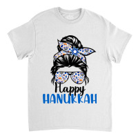 Happy Hanukkah Jewish Messy Christmas Pajama Gift Classic T-shirt | Artistshot