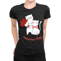 Valentines Day Gift Ideas T  Shirt Valentine's Day Love Letter A Funny Ladies Fitted T-shirt | Artistshot