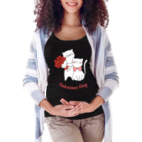 Valentines Day Gift Ideas T  Shirt Valentine's Day Love Letter A Funny Maternity Scoop Neck T-shirt | Artistshot