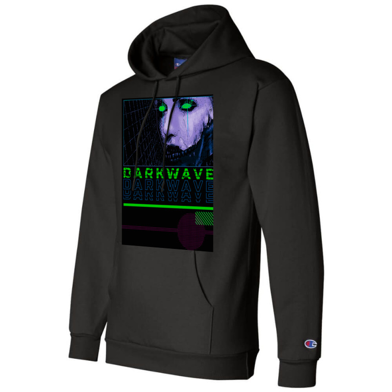 Cyberpunk Vaporwave Urban Futuristic Style Classic Champion Hoodie by NancyAllen | Artistshot