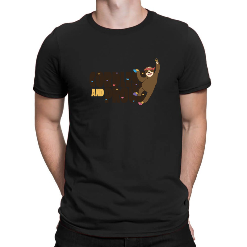 Bouldering Sloth T-shirt | Artistshot