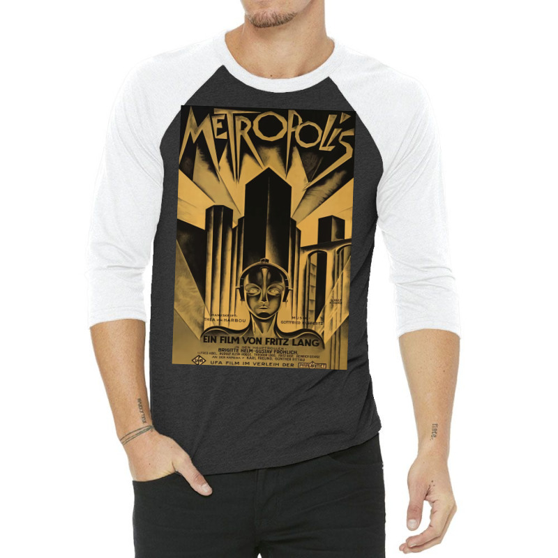 Metropolis 3/4 Sleeve Shirt by carolbrack | Artistshot