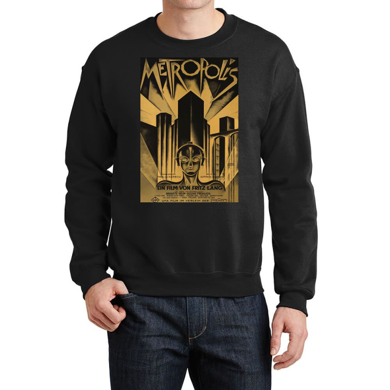 Metropolis Crewneck Sweatshirt by carolbrack | Artistshot