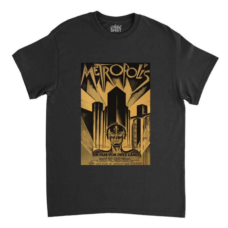 Metropolis Classic T-shirt by carolbrack | Artistshot