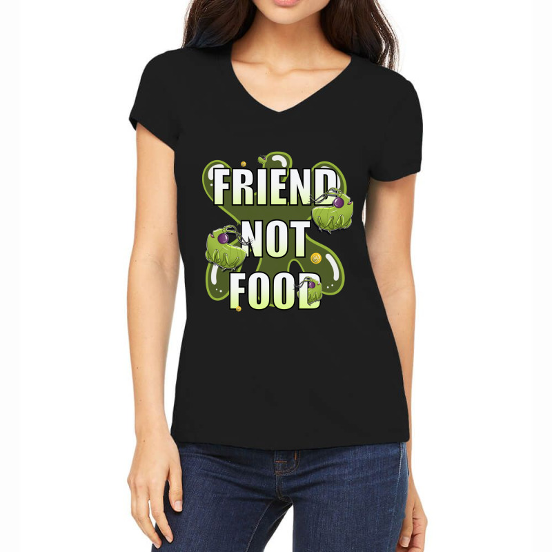 Grounded Inspired Aphid Friend Not Food Women's V-Neck T-Shirt by Dinh Quan | Artistshot