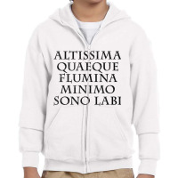 Still Waters Run Deep Latin Language Tank Top Youth Zipper Hoodie | Artistshot