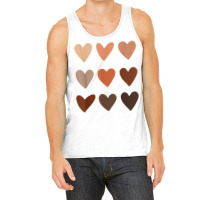 Melanin Skin Tone Hearts, Be Kind, Black History Month T Shirt Tank Top | Artistshot