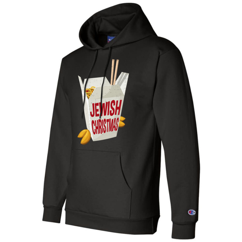 Jewish Christmas Funny Xmas Hanukkah Chinese Food Champion Hoodie | Artistshot