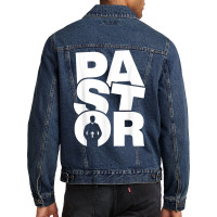 Profession Job Work   Pastor T Shirt Men Denim Jacket | Artistshot