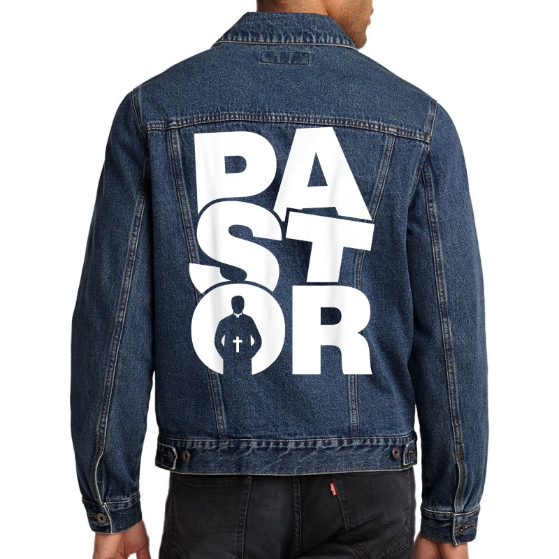 Profession Job Work   Pastor T Shirt Men Denim Jacket by pearleql2katnik | Artistshot