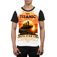 Titanic Ship Atlantic Ocean Cruise Voyage Old Vintage 1912 T Shirt Graphic T-shirt | Artistshot