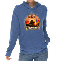 Titanic Ship Atlantic Ocean Cruise Voyage Old Vintage 1912 T Shirt Lightweight Hoodie | Artistshot