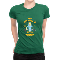 Cornholio's Gym Ladies Fitted T-shirt | Artistshot