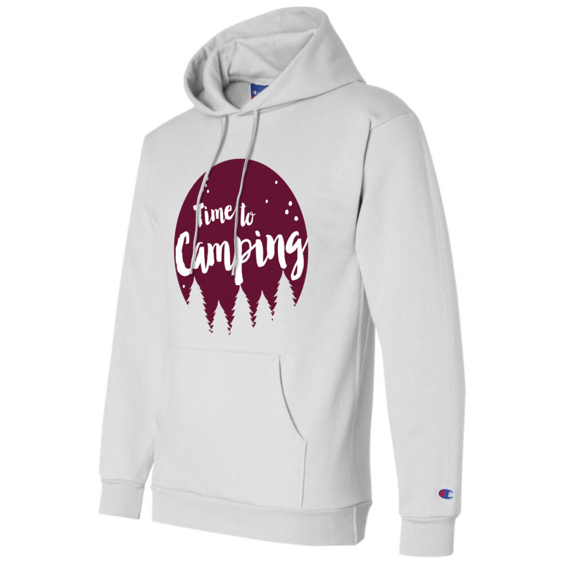 Camping Time Champion Hoodie by Perfect Designers | Artistshot