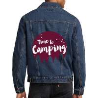 Camping Time Men Denim Jacket | Artistshot