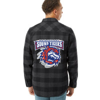 The-bridgeport-sound-tigers-sun Flannel Shirt | Artistshot