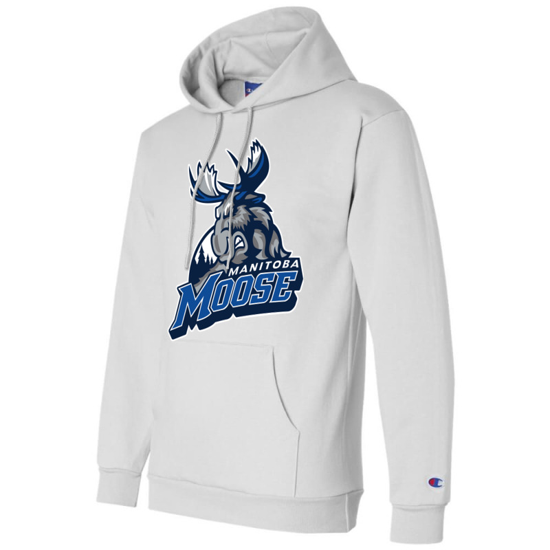 The-manitoba-moose-sun Champion Hoodie | Artistshot