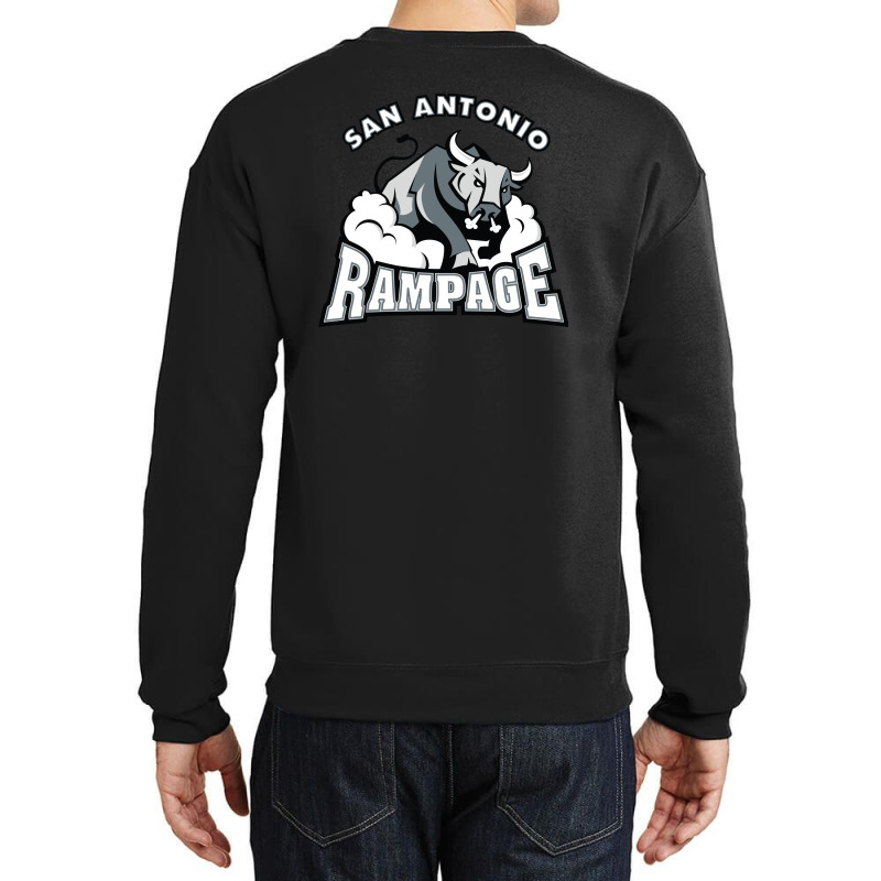 New-san-antonio-rampage-sun Crewneck Sweatshirt | Artistshot