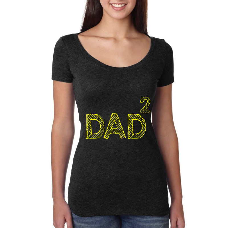 Dad² Women's Triblend Scoop T-shirt by tambahwati | Artistshot