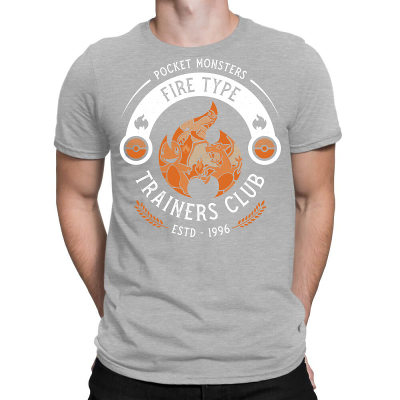 Fire Type   Trainers Club   Video Game T-shirt | Artistshot