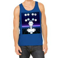 Artificial Intelligence Cyberpunk Robotic Humanoid Tank Top | Artistshot