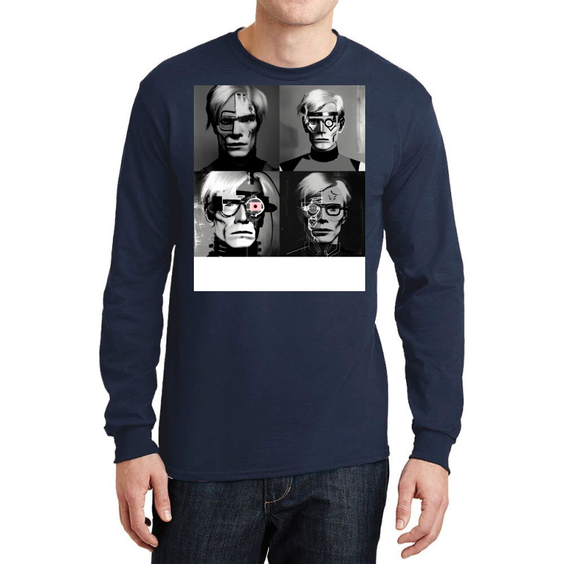 And E Warhol Machine Artist Long Sleeve Shirts | Artistshot