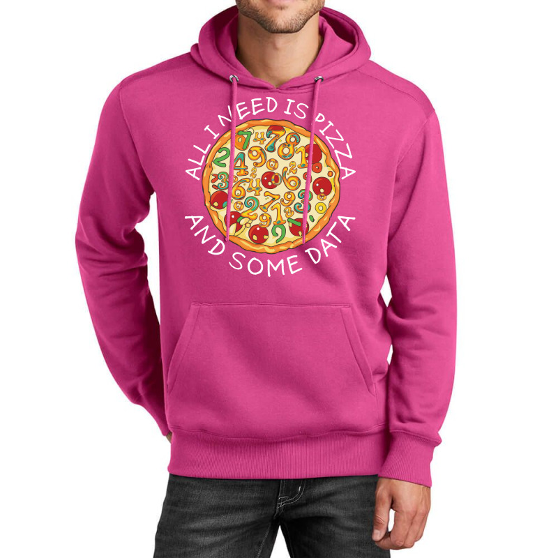 Big Data Pizza Scientist Analyst Machine Learning Funny Unisex Hoodie | Artistshot