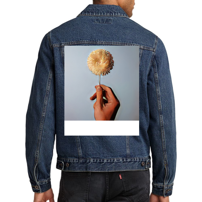 Dandelion Artistic Anime Style Men Denim Jacket | Artistshot