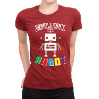 Funny Robotics Gifts For Kids Ladies Fitted T-shirt | Artistshot