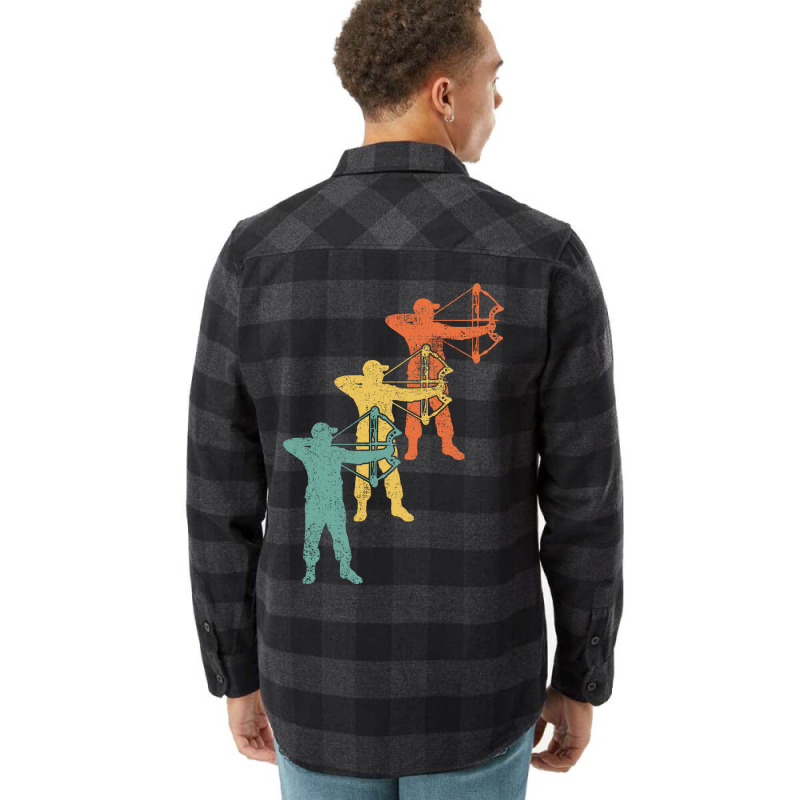 Archery Archer Hipster Hippie Flannel Shirt | Artistshot