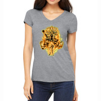 Golden Saiyan Trunks Women's V-neck T-shirt | Artistshot