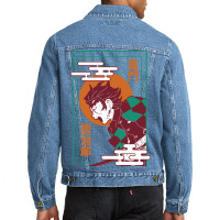 demon slayer jean jacket