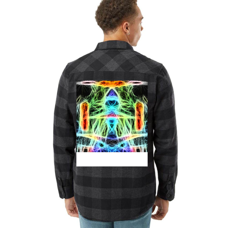 Abstract Monster Trippy Art Flannel Shirt | Artistshot