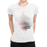 Cyber Human Ladies Fitted T-shirt | Artistshot