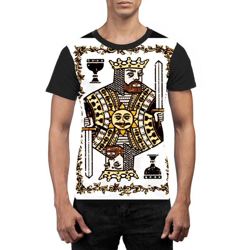 King Graphic T-shirt | Artistshot