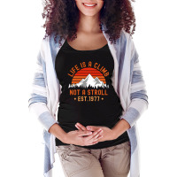 Artistshot Trending Hiking Boots Hiking Trails Hiking Shoes Hiking Bac Maternity Scoop Neck T-shirt | Artistshot