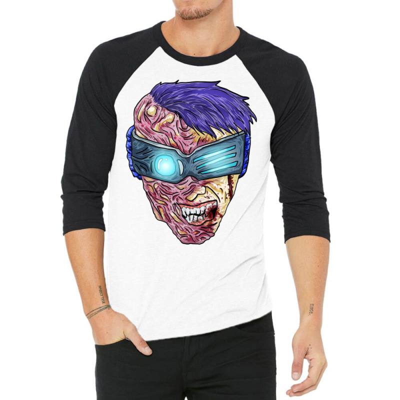 Cyborg Monster 3/4 Sleeve Shirt | Artistshot