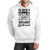 This Guy Is Taken By A Super Sexy November Girlfriend Unisex Hoodie | Artistshot