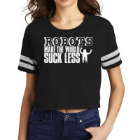 Robotics Engineering Joke Robotic Scorecard Crop Tee | Artistshot