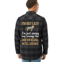 Saving Energy Artificial Intelligence Ai Flannel Shirt | Artistshot