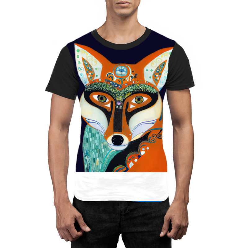 A Fantastic Ai Fox Graphic T-shirt | Artistshot