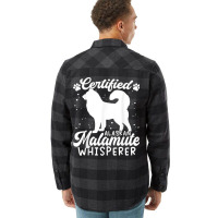 Alaska Malamute Dog Lover Dad Mom Whisperer Alaskan Malamute T Shirt Flannel Shirt | Artistshot