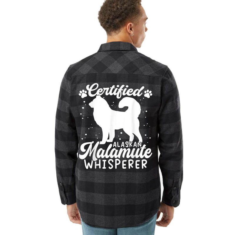 Alaska Malamute Dog Lover Dad Mom Whisperer Alaskan Malamute T Shirt Flannel Shirt | Artistshot