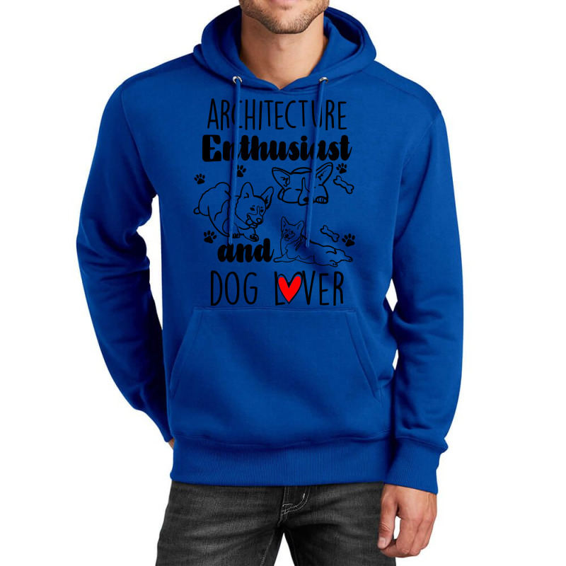 Architecture Dog Cute Unisex Hoodie | Artistshot