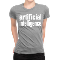 Artificial Intelligence (12) Ladies Fitted T-shirt | Artistshot