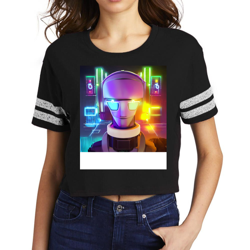 Techno Ai Scorecard Crop Tee by subbahkakonaa | Artistshot