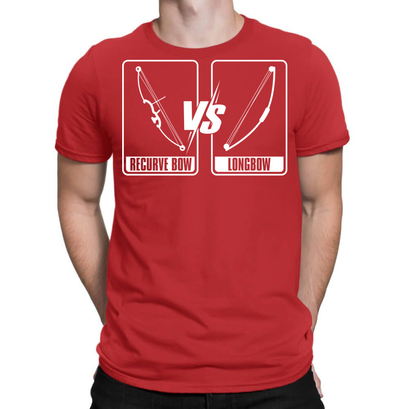 Recurve Bow Vs Longbow Bow Arrow Club Competition Archery T-shirt | Artistshot